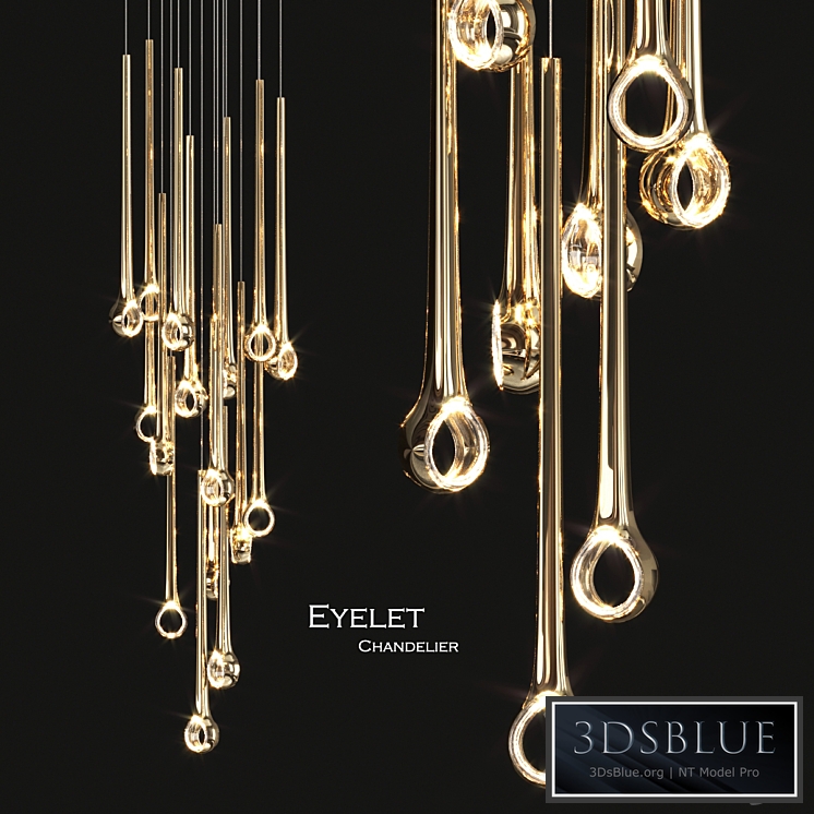 Eyelet Chandelier by Sans Souci
