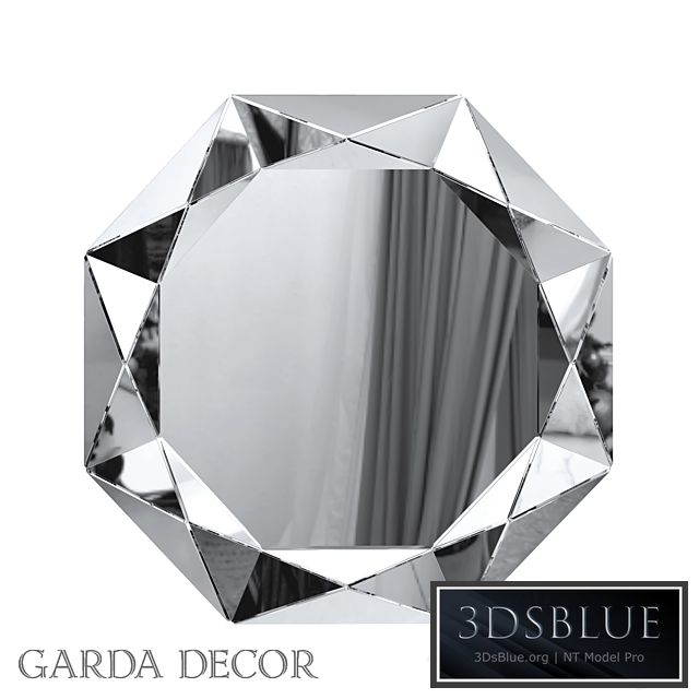 MIRROR WITH VOLUME MIRROR FRAME 19-OA-1045 Garda Decor
