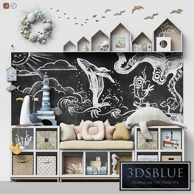 Toys and furniture set 110