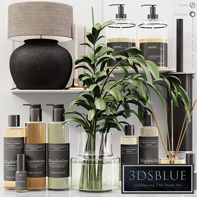 Bathroom Decor Set 07