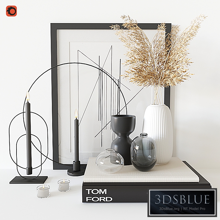 Decorative set housewolf 04