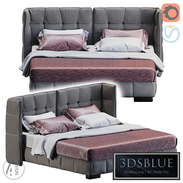 Modern bedP SL-0028