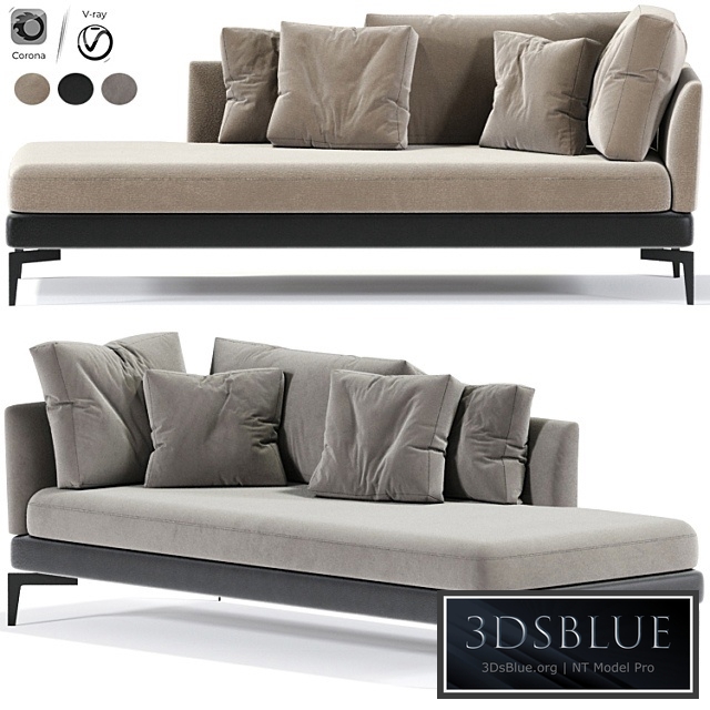 Feel Good Chaise Longue Flexform