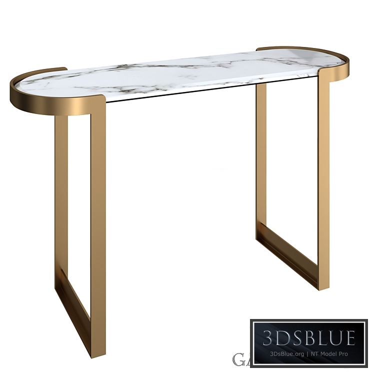 CONSOLE SEVILLA WITH ARTIFICIAL MARBLE 58DB-CST20051 Garda Decor