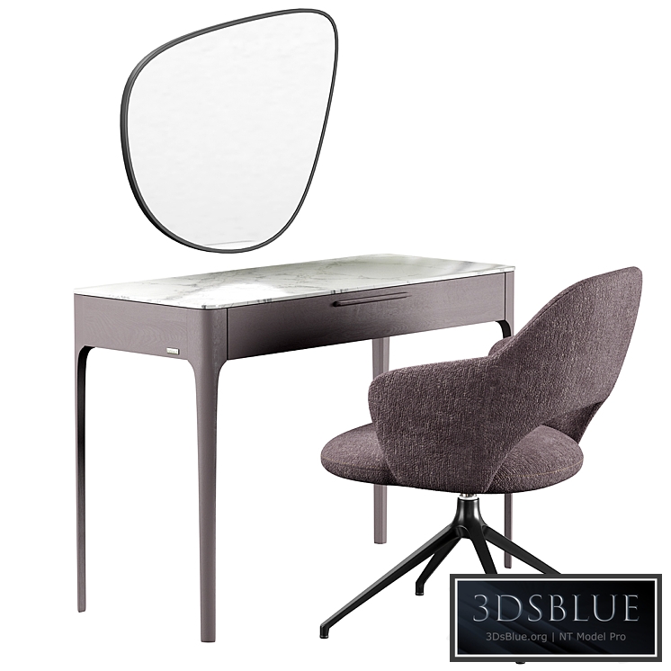 Mara dressing table Roma Furman armchair