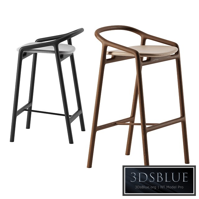 Brioni bar stool by Woak