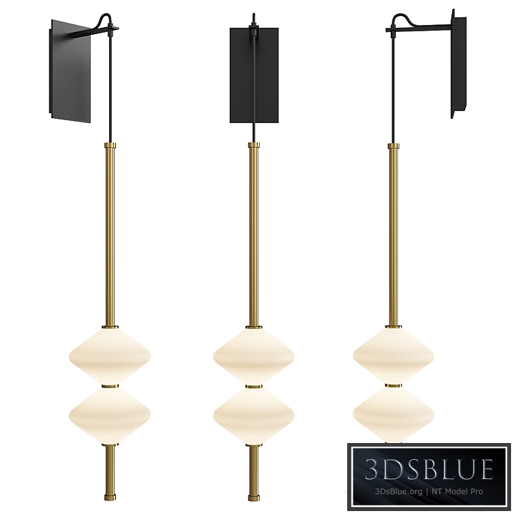 Gem 2 led wall sconce