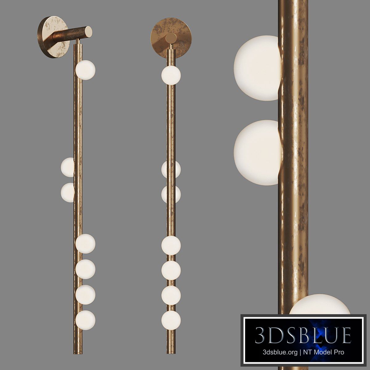 Wall lamp Drop System DSS.07.01 by Lindsey Adelman
