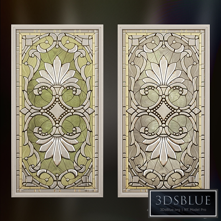 Stained-glass window classic