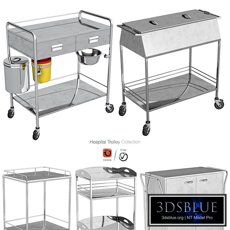 Hospital trolley
