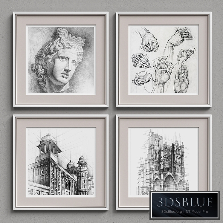 Nice Picture Frames Set 233