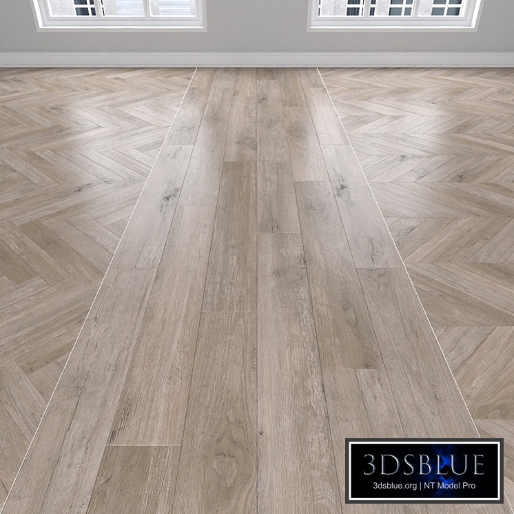 Parquet Oak, 3 types: herringbone, linear, chevron.