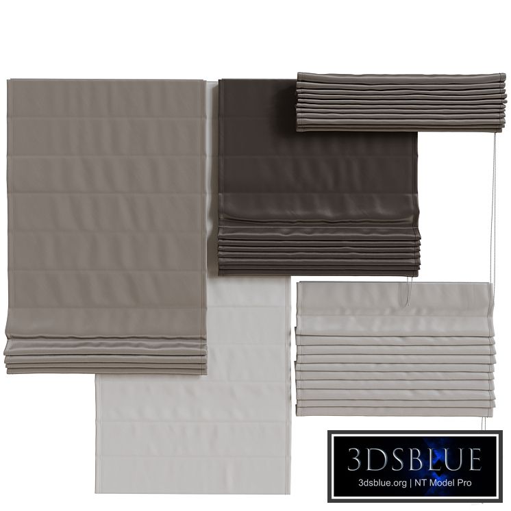 Set of Roman blinds_3