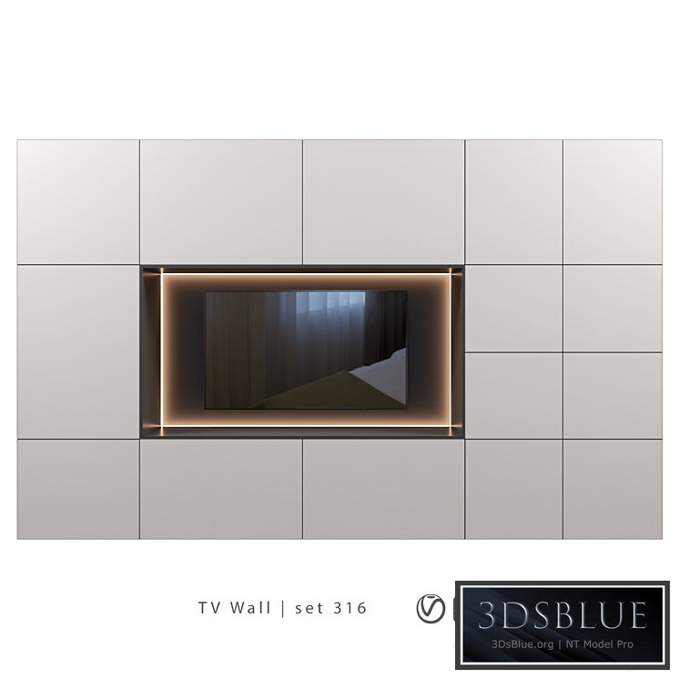 TV Wall | set 316