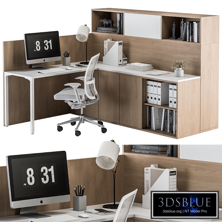 Office Furniture - employee Set 44