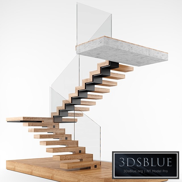 Modern interior stair 02