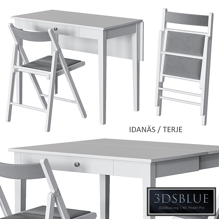 IDANÄS / TERJE IKEA table and chairs