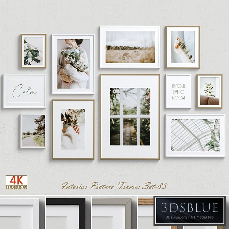 Interior Picture Frames Set-83