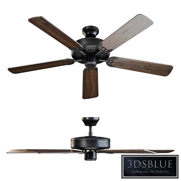 ALOHA Brown ceiling fan