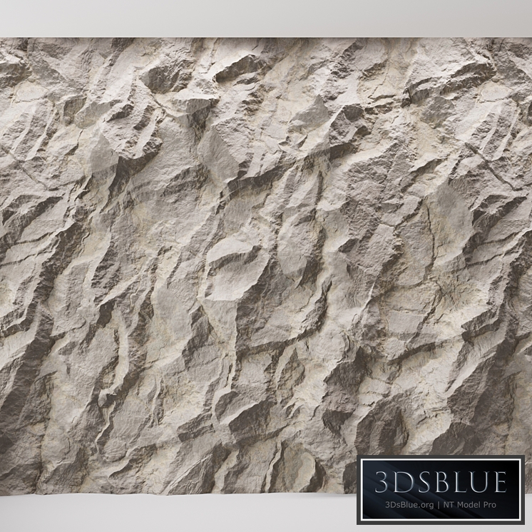 Rock cliff wall №35