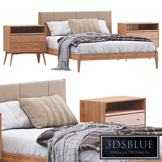 Modern Wood Bed By West Elm
