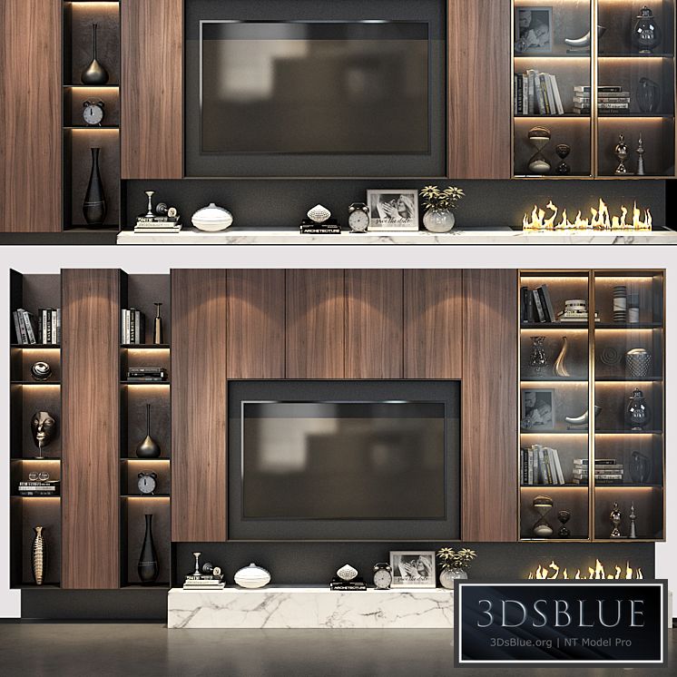 TV wall set 215