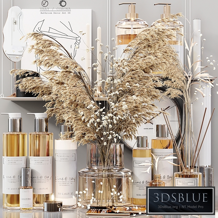 Bathroom Decor Set 08