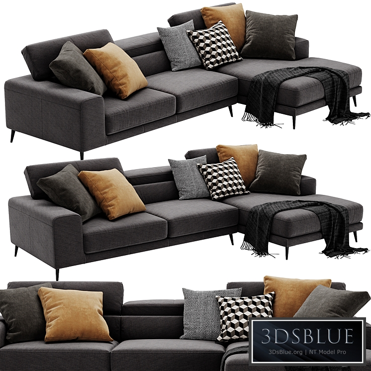 Ditre Italia Anderson Chaise Lounge