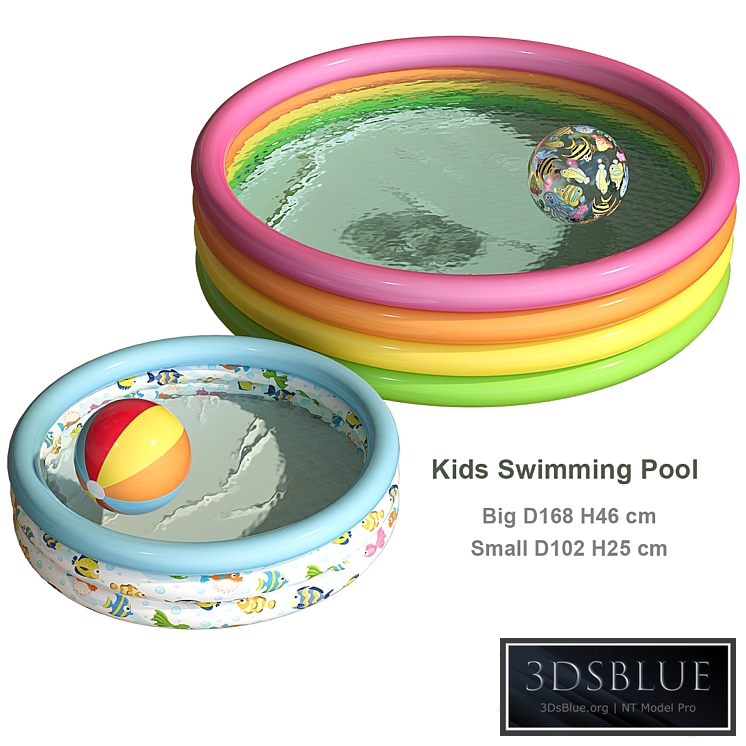 Inflatable children's pool