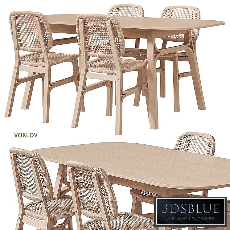 IKEA VOXLÖV Dining table and chair