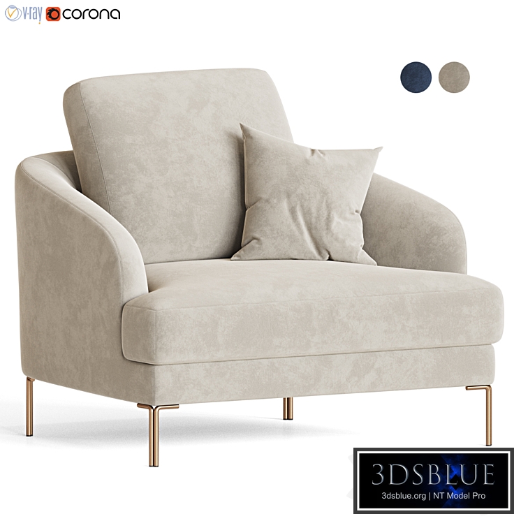 Rondro Armchair Lebom Design