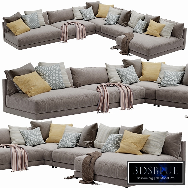 Blanche katarina Sectional