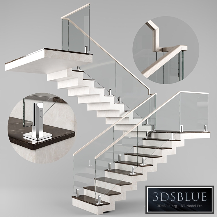 Modern interior stair 03