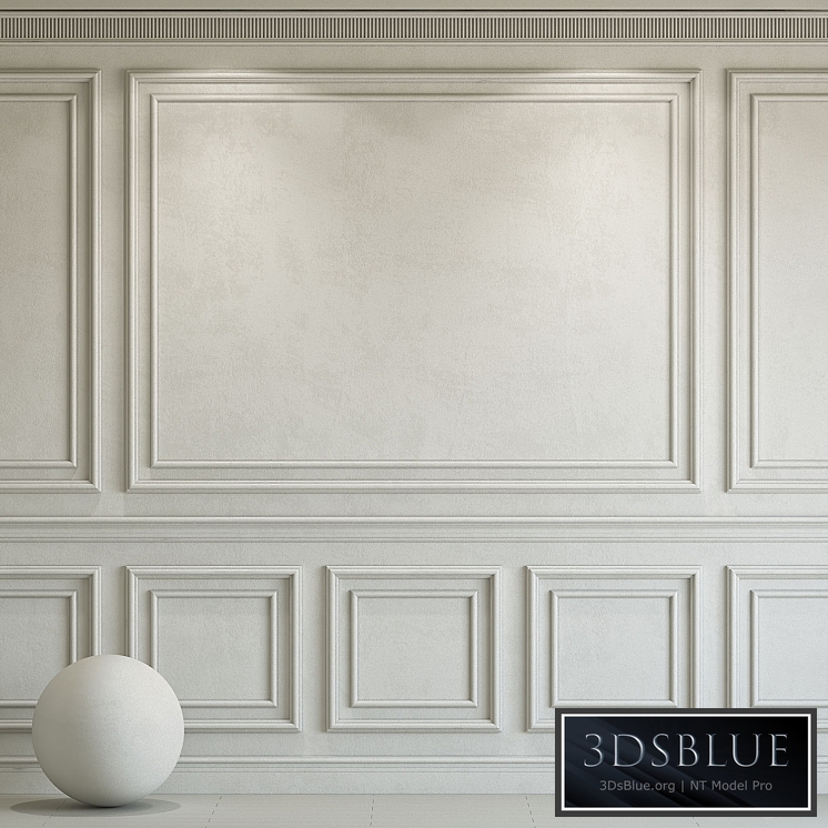 Decorative plaster with molding 215