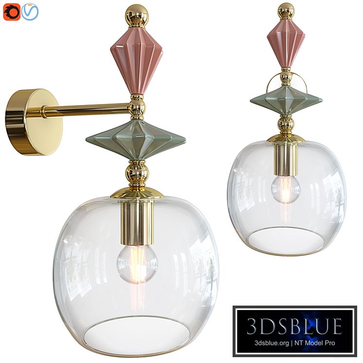 Wall lamp Odeon Light BIZET