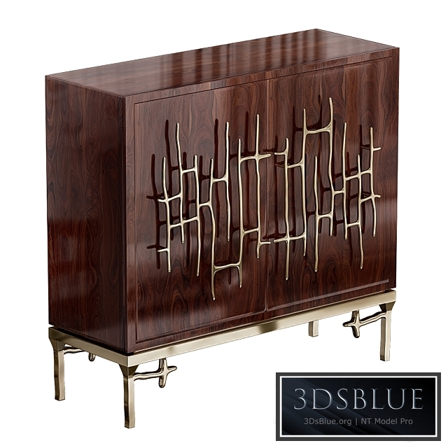 Ambella Dolan Wooden Accent Cabinet - Horchow