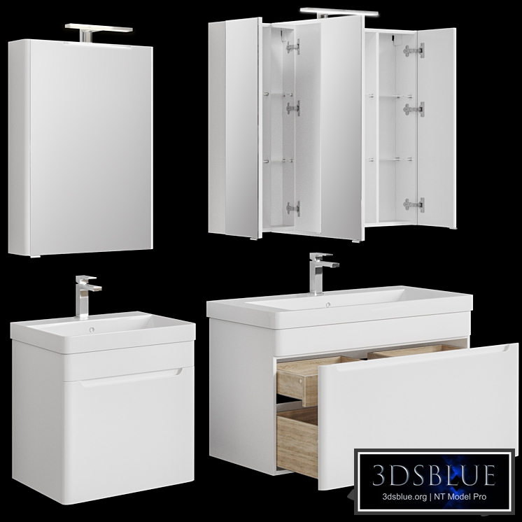 Furniture set Sofia white 50/60/80/105 and Pencil case