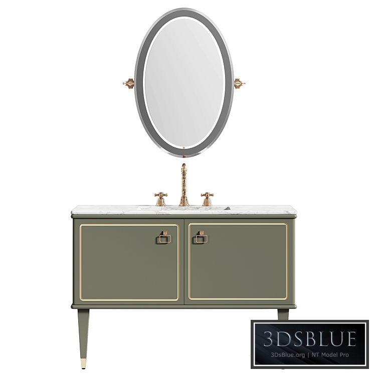 MIA ITALIA collection TORINO washbasin set.4