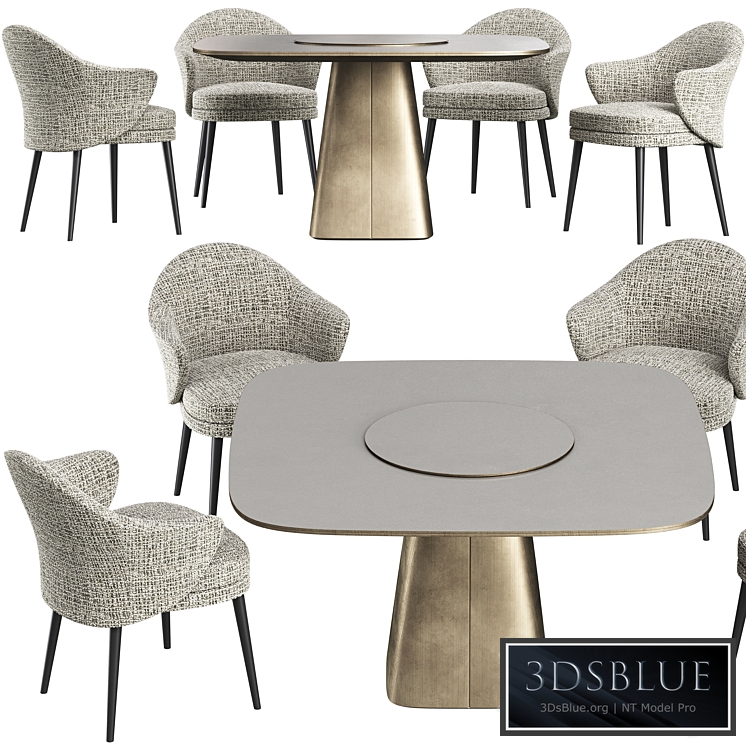 Dining table Wooddi Kahli and chair Lavsit Andy