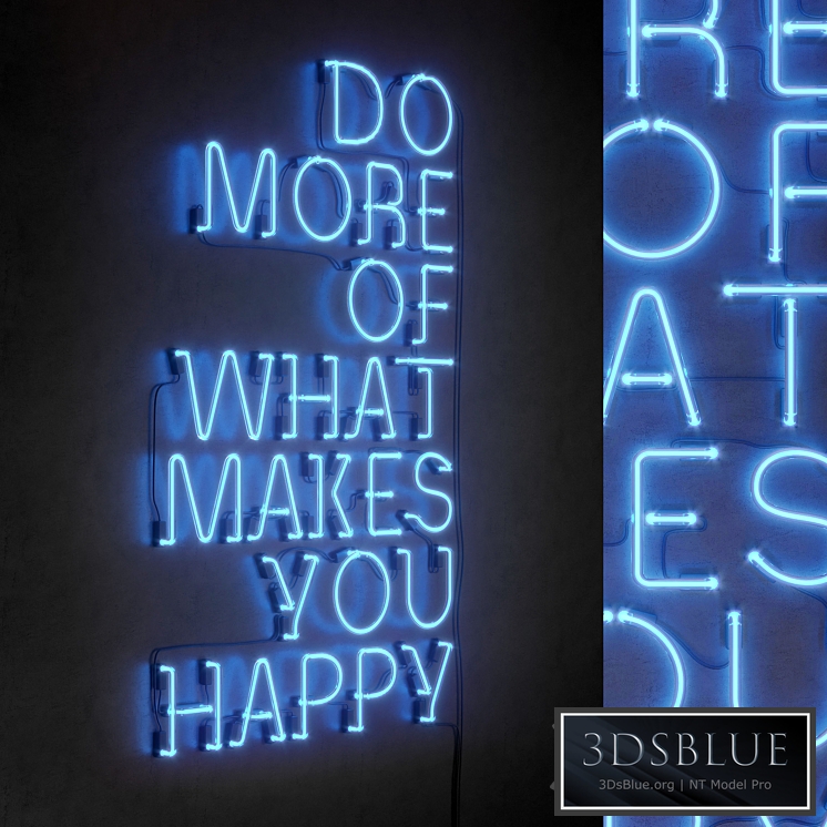 Light modules. Set 53. Neon