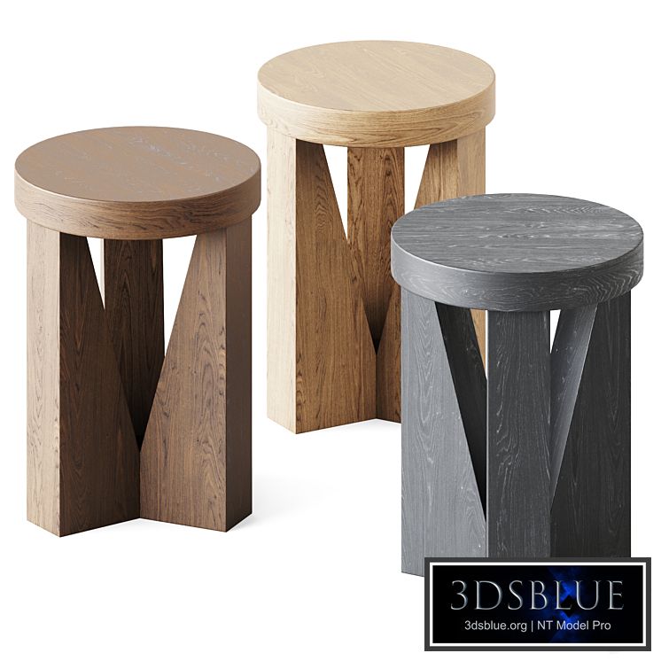 Cugino stool oak by Mattiazzi