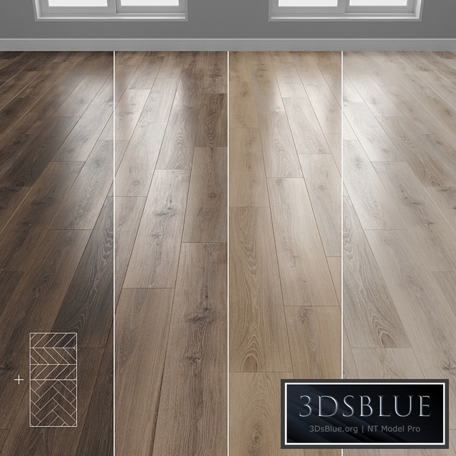 Parquet 4 colors Linear, herringbone, chevron setquad8