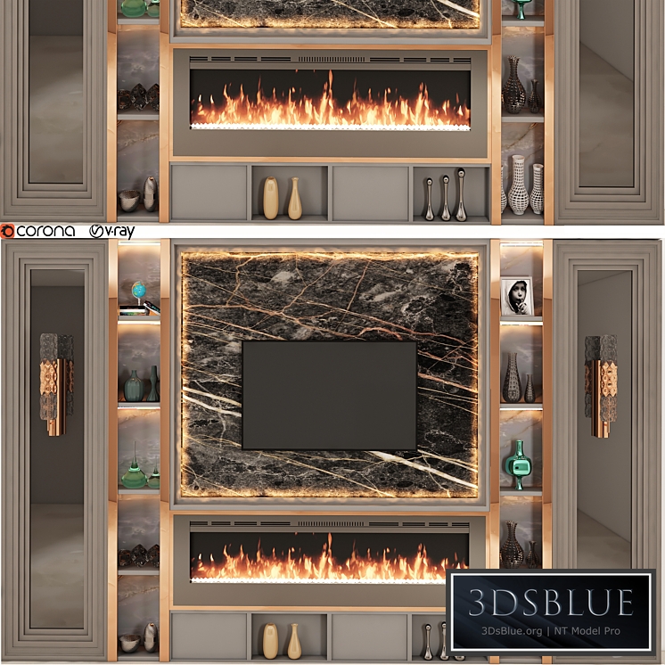 modern tv wall set 20