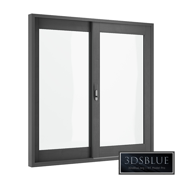 Wooden exterior sliding door