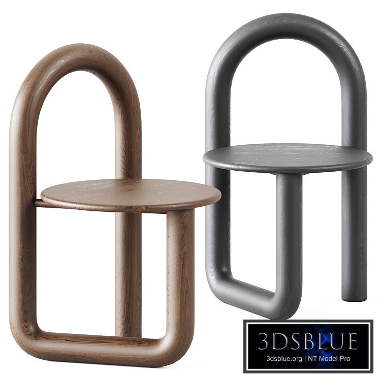 Mono Chair in Ebonized Ash by Objects & Ideas