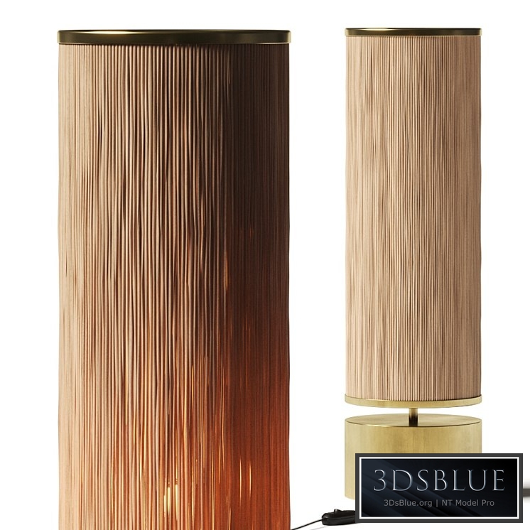 CB2 Solana Pillar Table Lamp