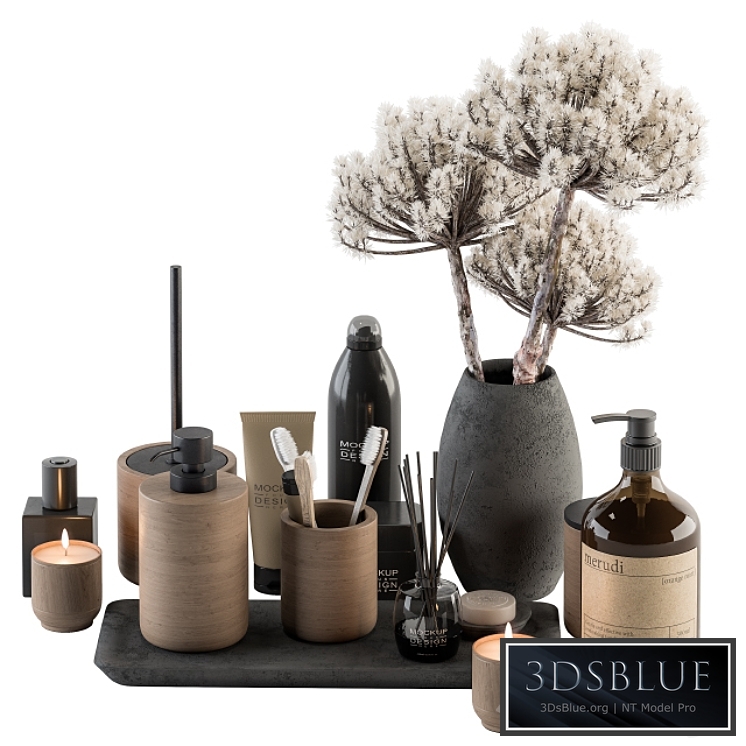 Bathroom accessory Set with Bouquet Set 19