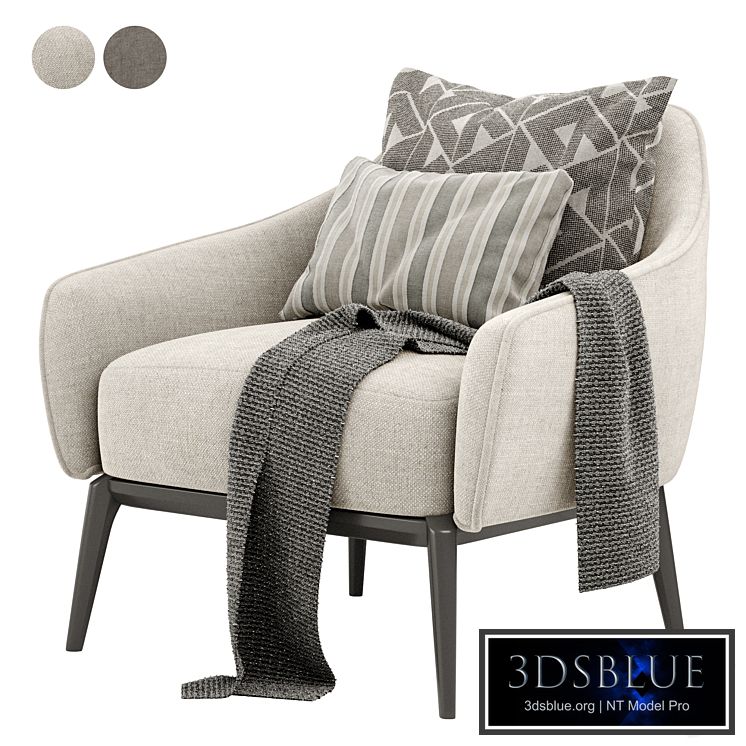 1743 armchair by Tecni Nova_ fabric mtl