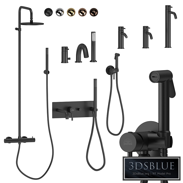 Paffoni light set 2 | With adjustable shower hose