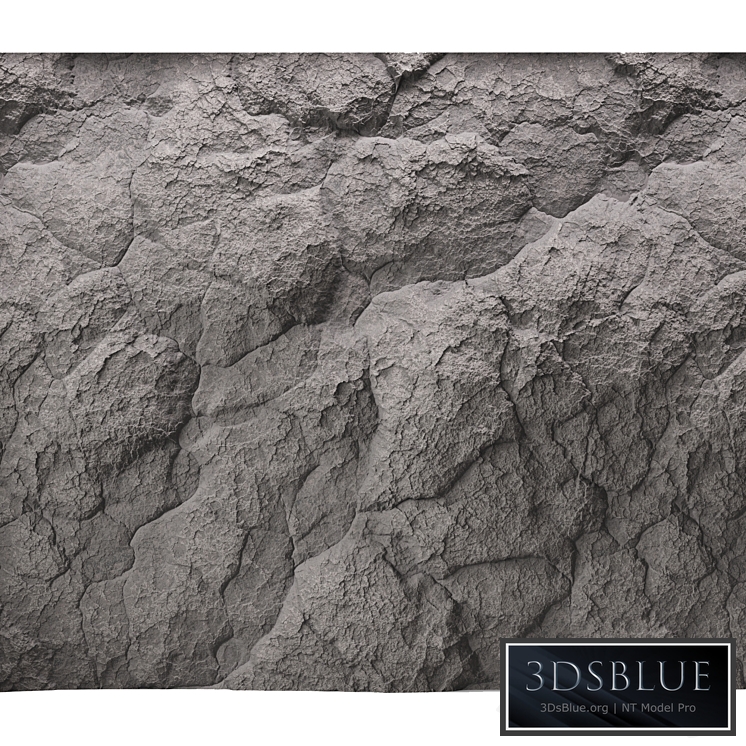 Rock cliff wall №40